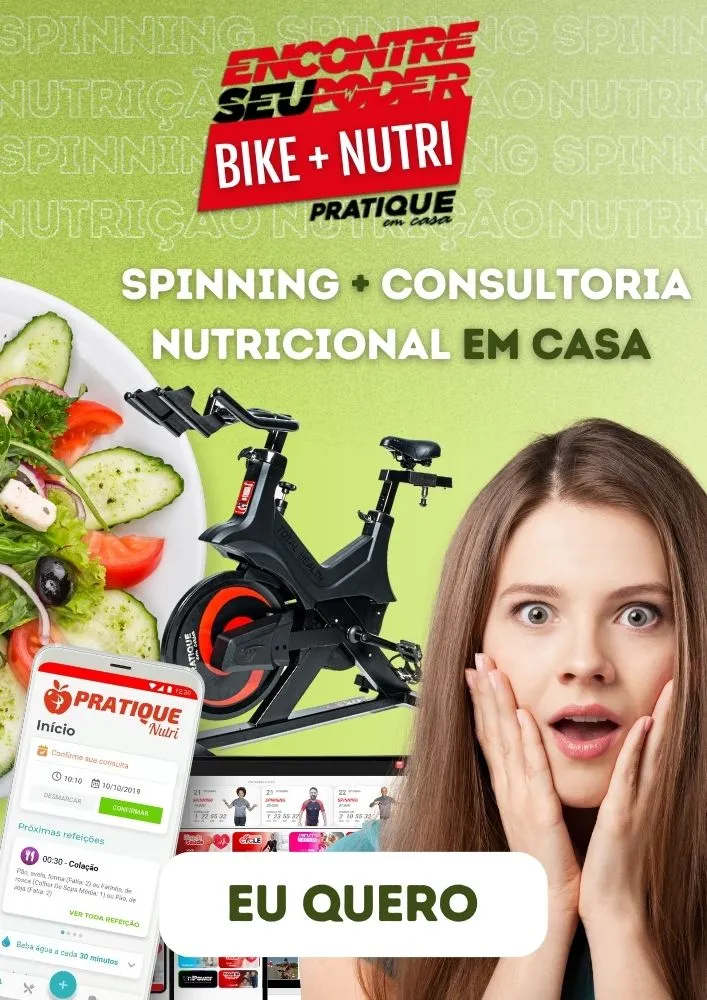 Bicicleta Spinning com Tela Touch – Loja Pratique em Casa
